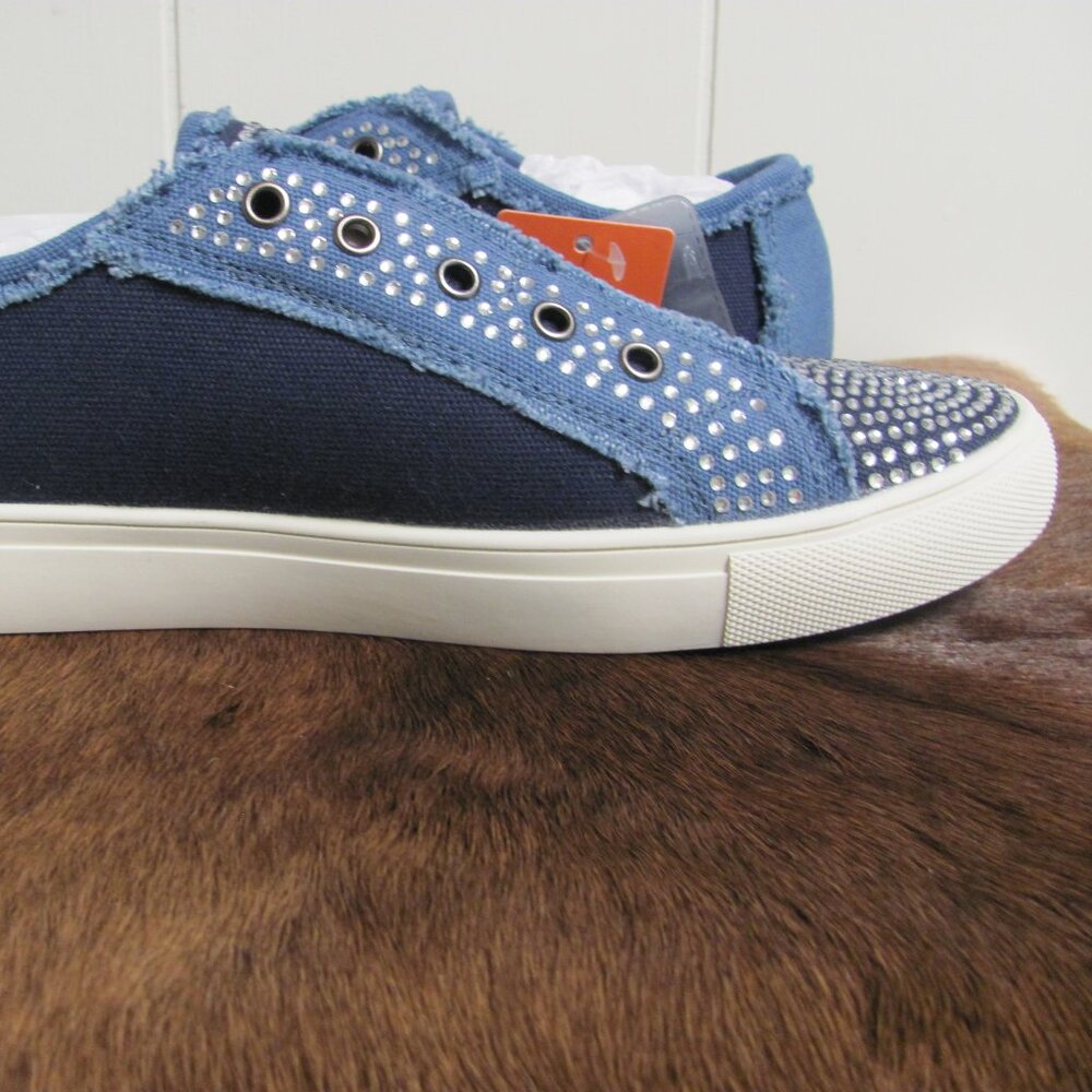 Montana West Women's Rhinestone Sneakers NIB - Picture 4 of 13